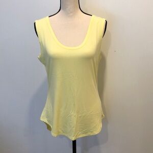 Hilary Radley  yellow tank top long SZ S